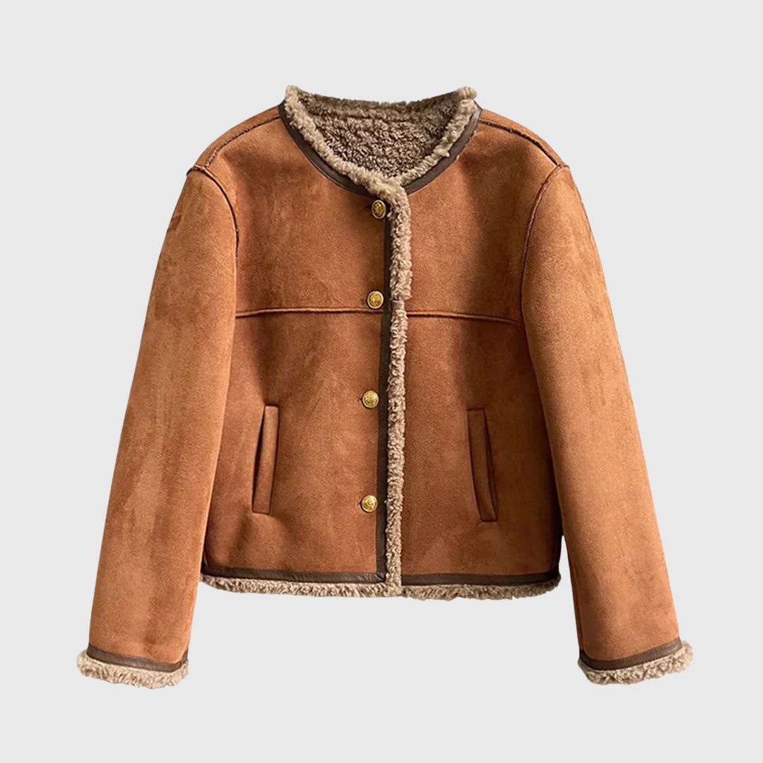 Rosalie - Soft Shearling Jacket