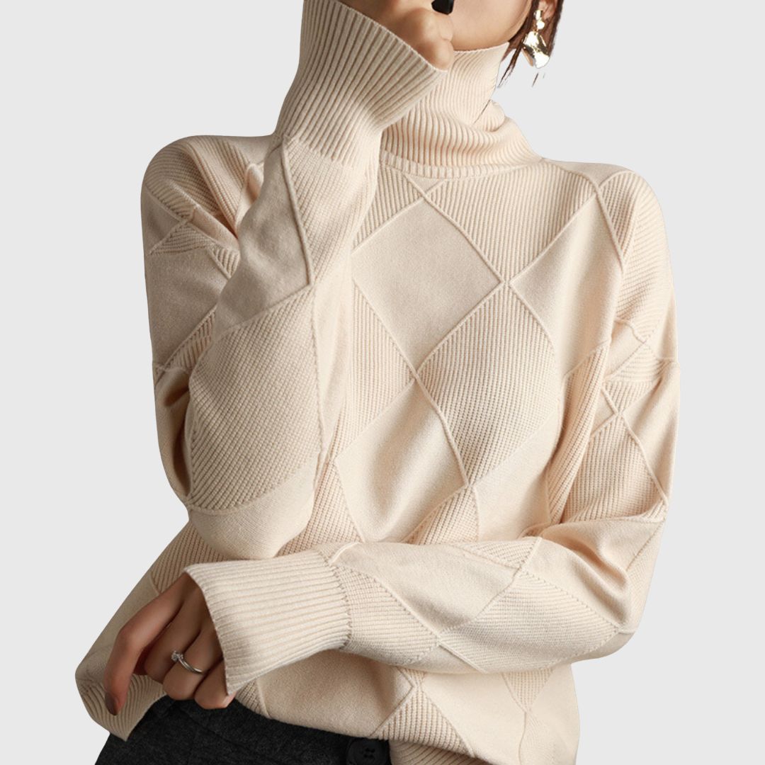 Darcy - Elegant Turtleneck Jumper