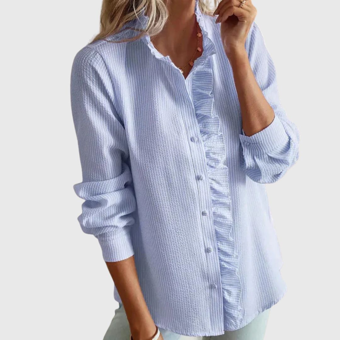 Evelyn - Soft Touch Casual Elegance Blouse