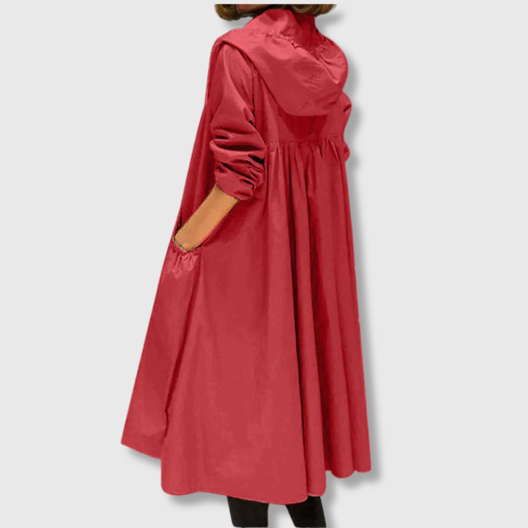 Eleanor - Long raincoat for all-weather comfort