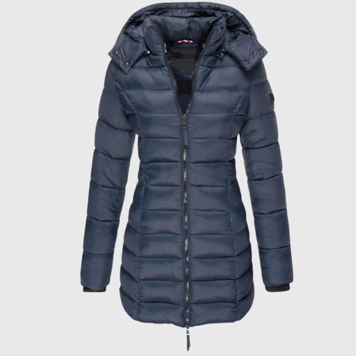 Elise - Elegant Long Down Jacket