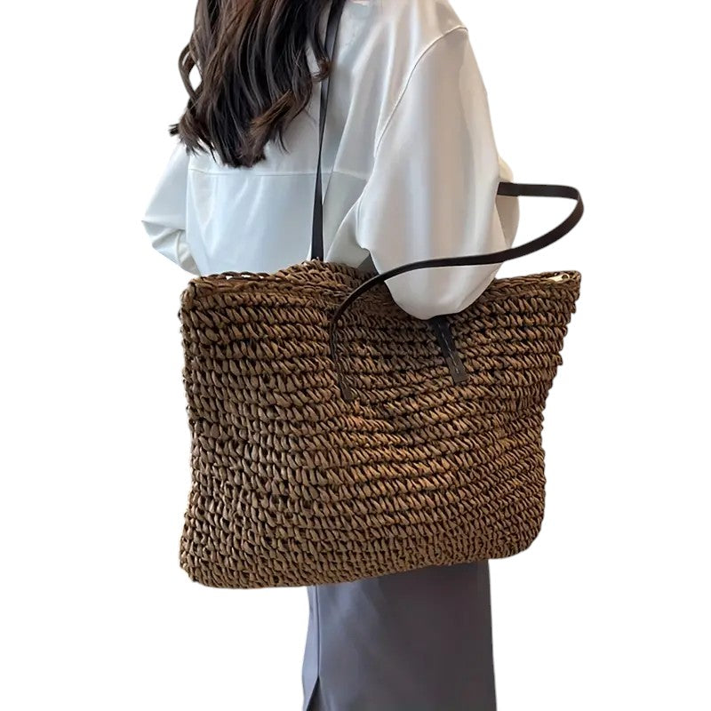 Lara - Woven Tote Bag