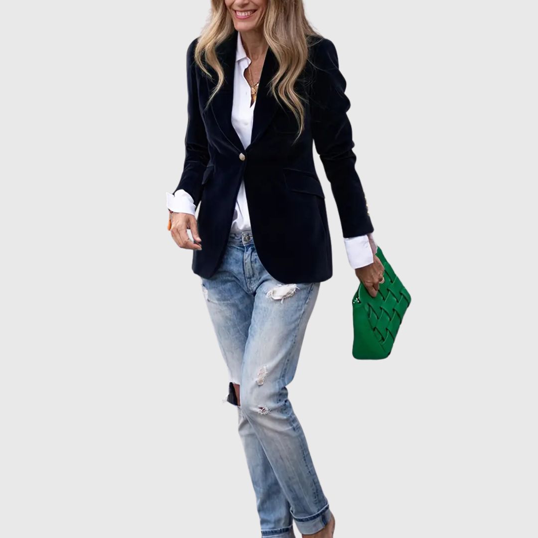 Savannah - Velvet Elegance Blazer