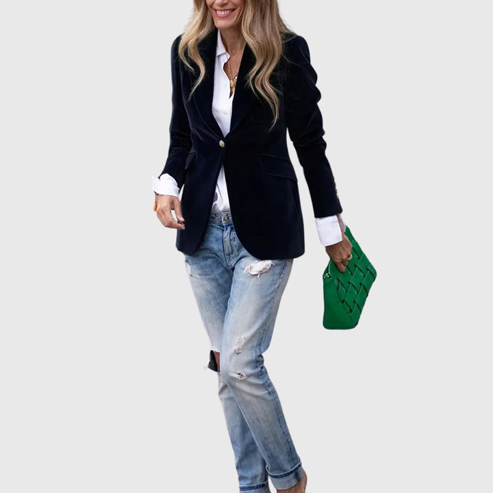 Savannah - Velvet Elegance Blazer