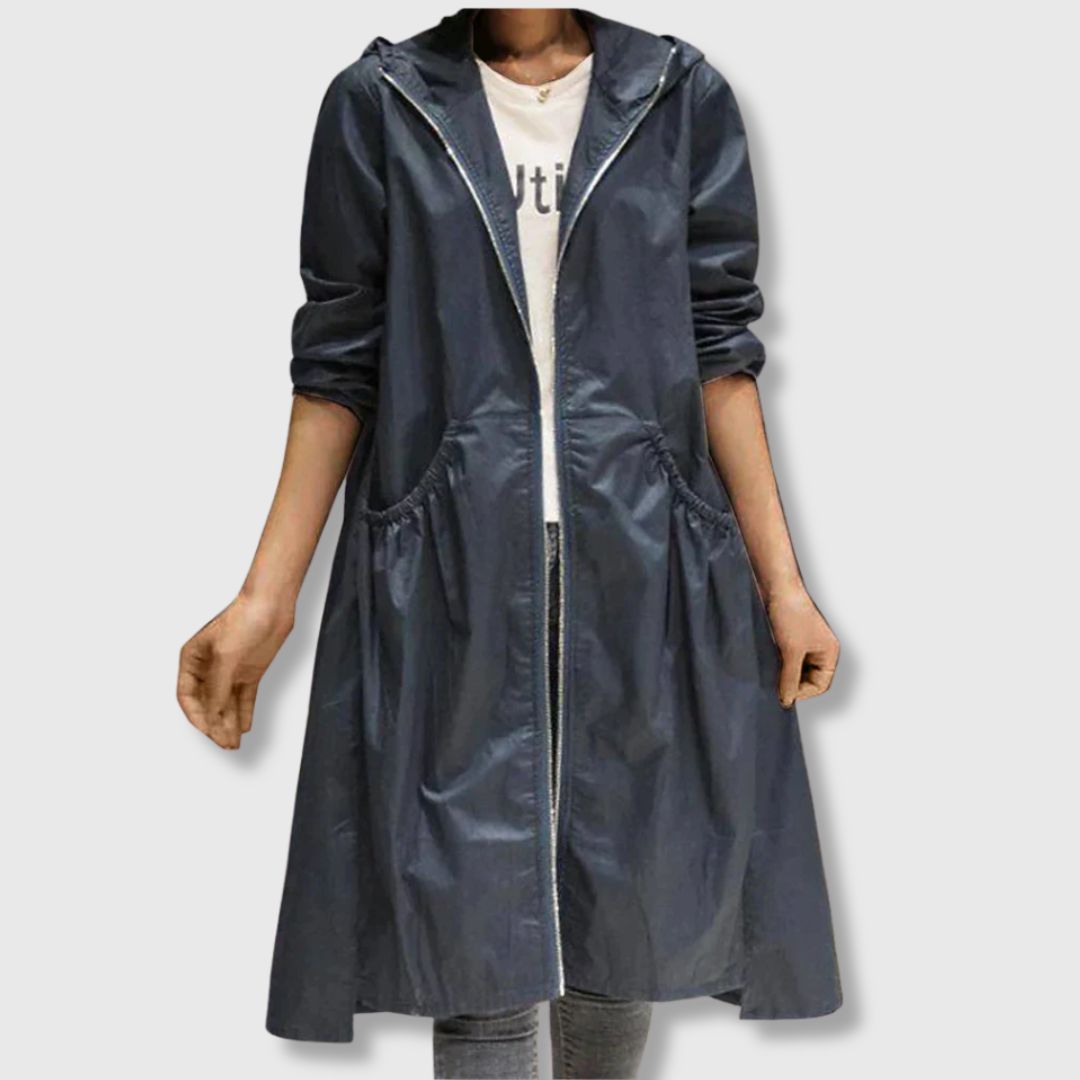 Eleanor - Long raincoat for all-weather comfort