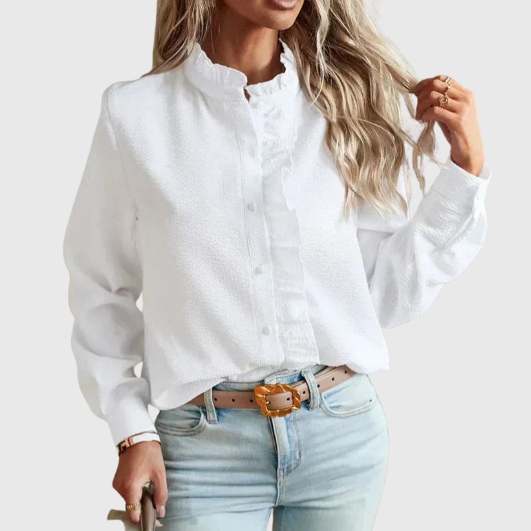 Evelyn - Soft Touch Casual Elegance Blouse