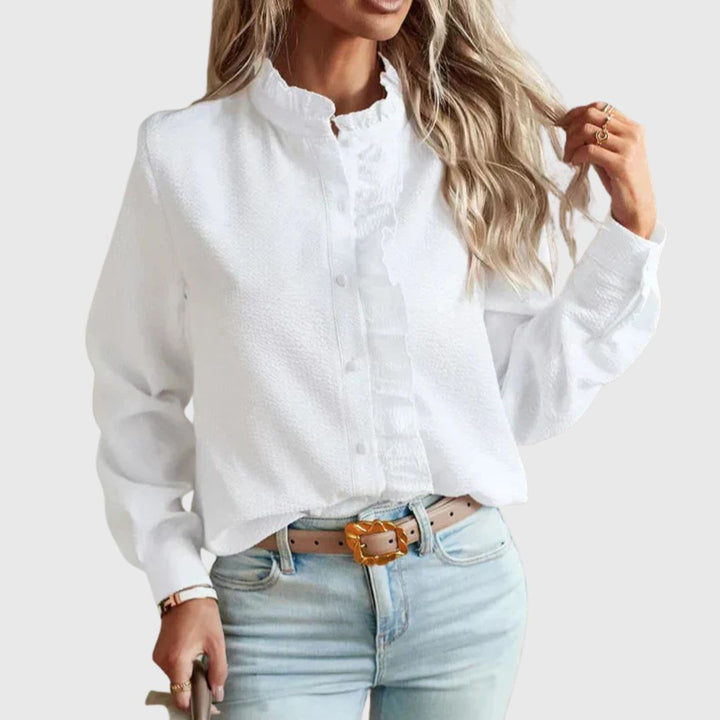 Evelyn - Soft Touch Casual Elegance Blouse