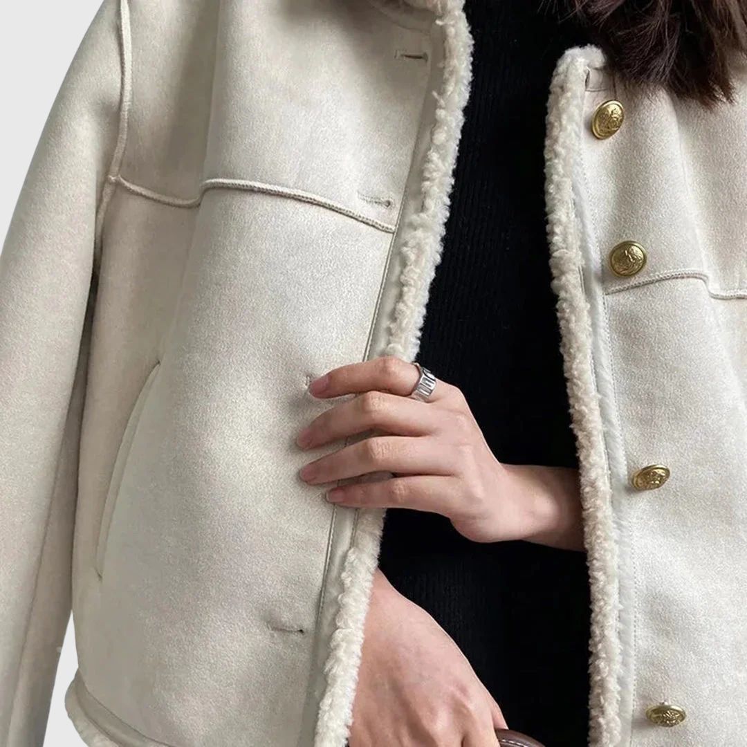 Rosalie - Soft Shearling Jacket