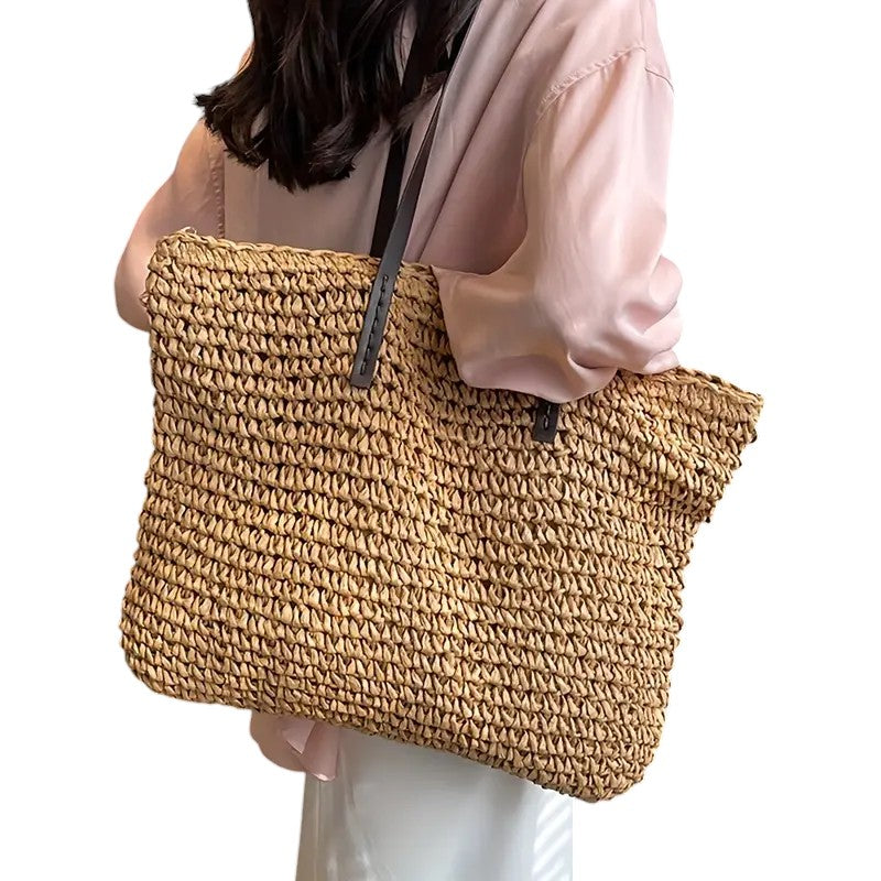 Lara - Woven Tote Bag