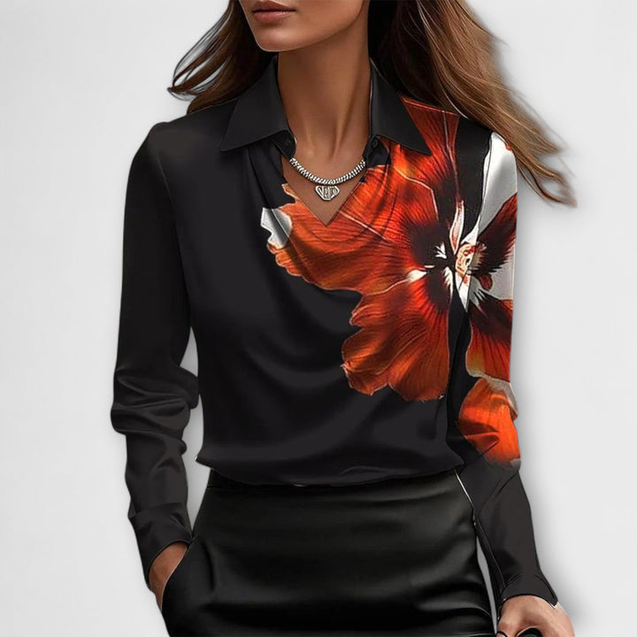 Sophy | Shiny blouse