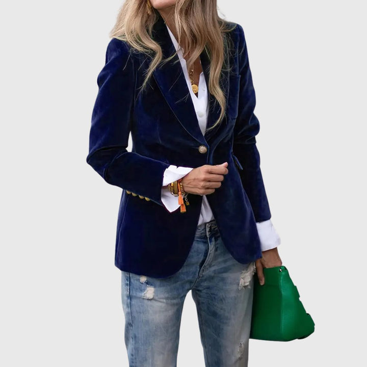 Savannah - Velvet Elegance Blazer