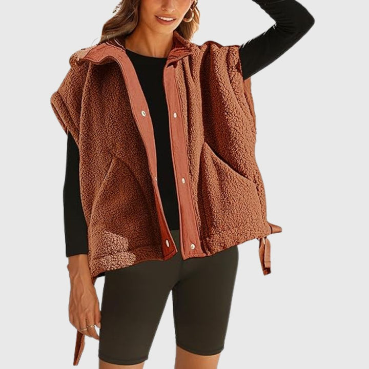 Faye – Soft Fleece Vest for Everyday Warmth