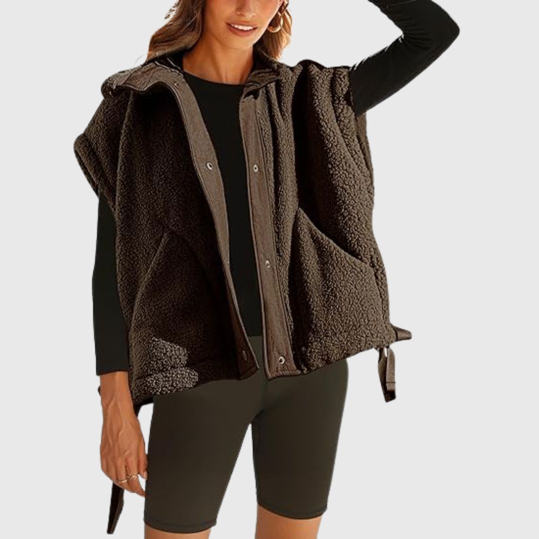 Faye – Soft Fleece Vest for Everyday Warmth