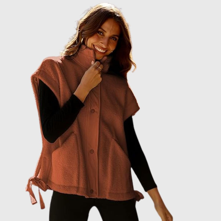 Faye – Soft Fleece Vest for Everyday Warmth