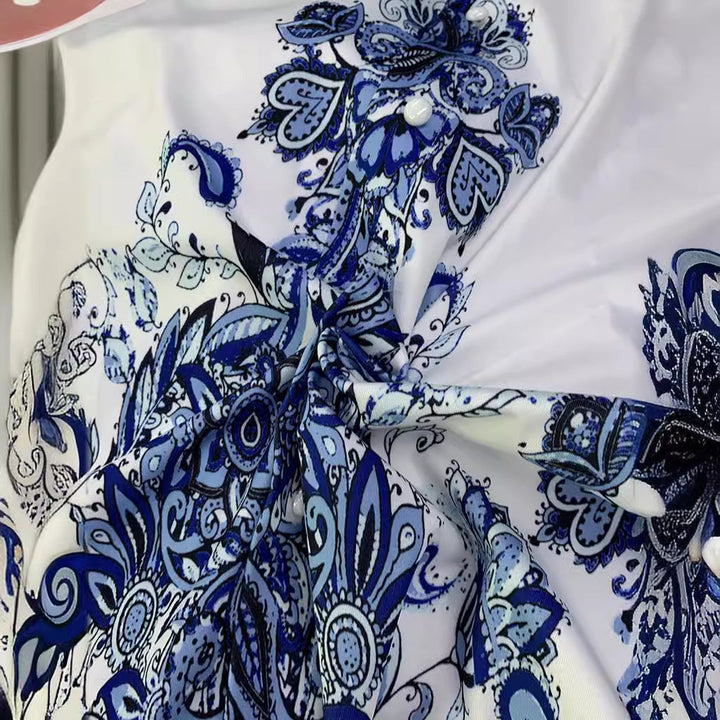 Cyarisse – Fitted Embroidered Mini Dress