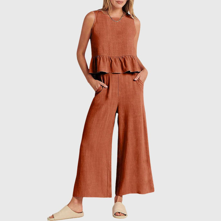 Ramona – Soft Two-Piece Set with Feminine Detail