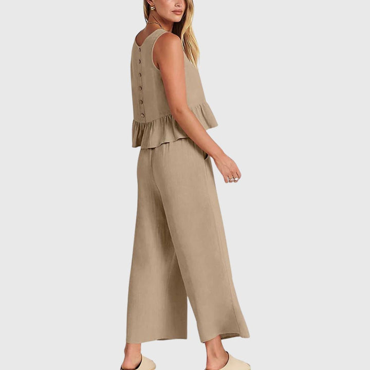 Ramona – Soft Two-Piece Set with Feminine Detail