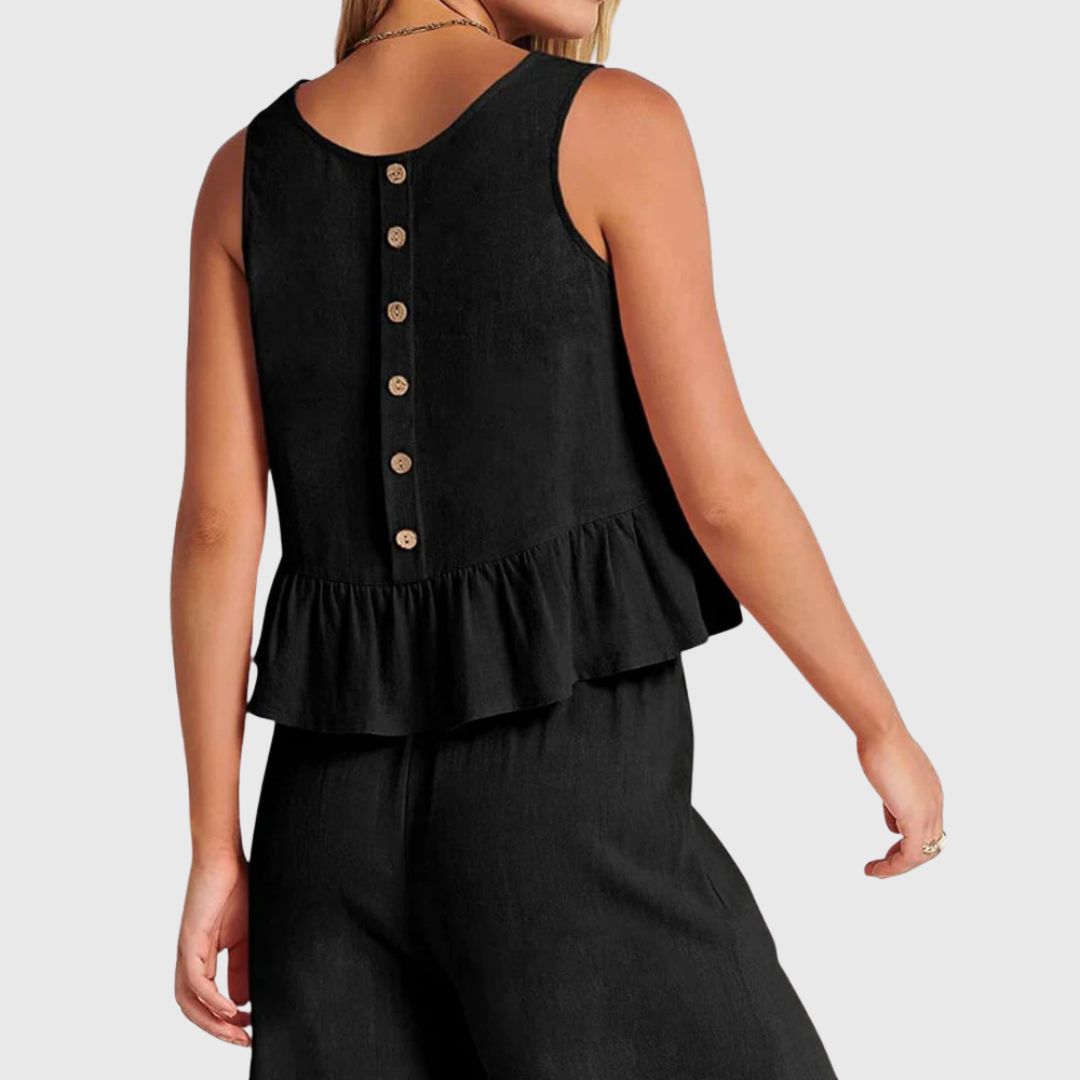Ramona – Soft Two-Piece Set with Feminine Detail