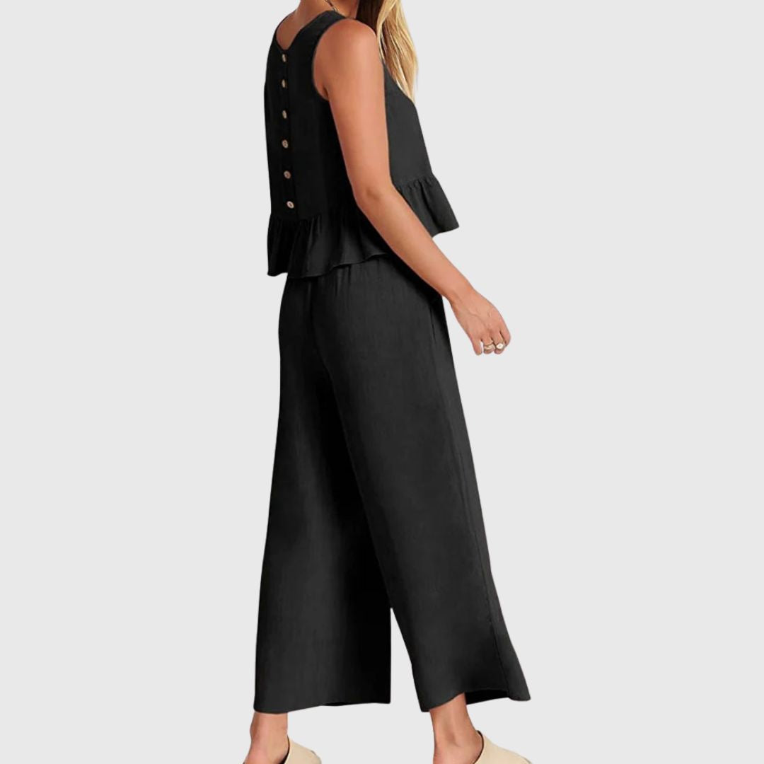 Ramona – Soft Two-Piece Set with Feminine Detail
