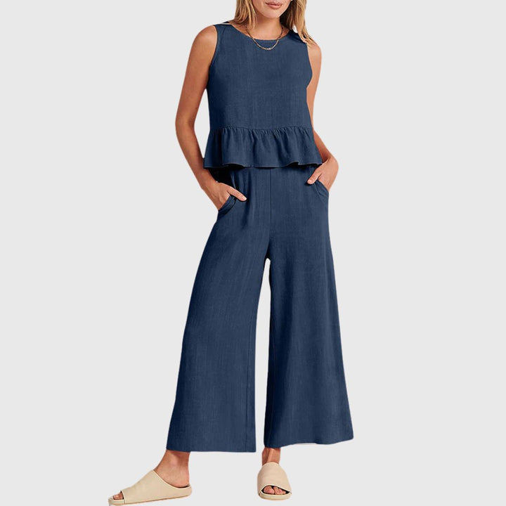 Ramona – Soft Two-Piece Set with Feminine Detail