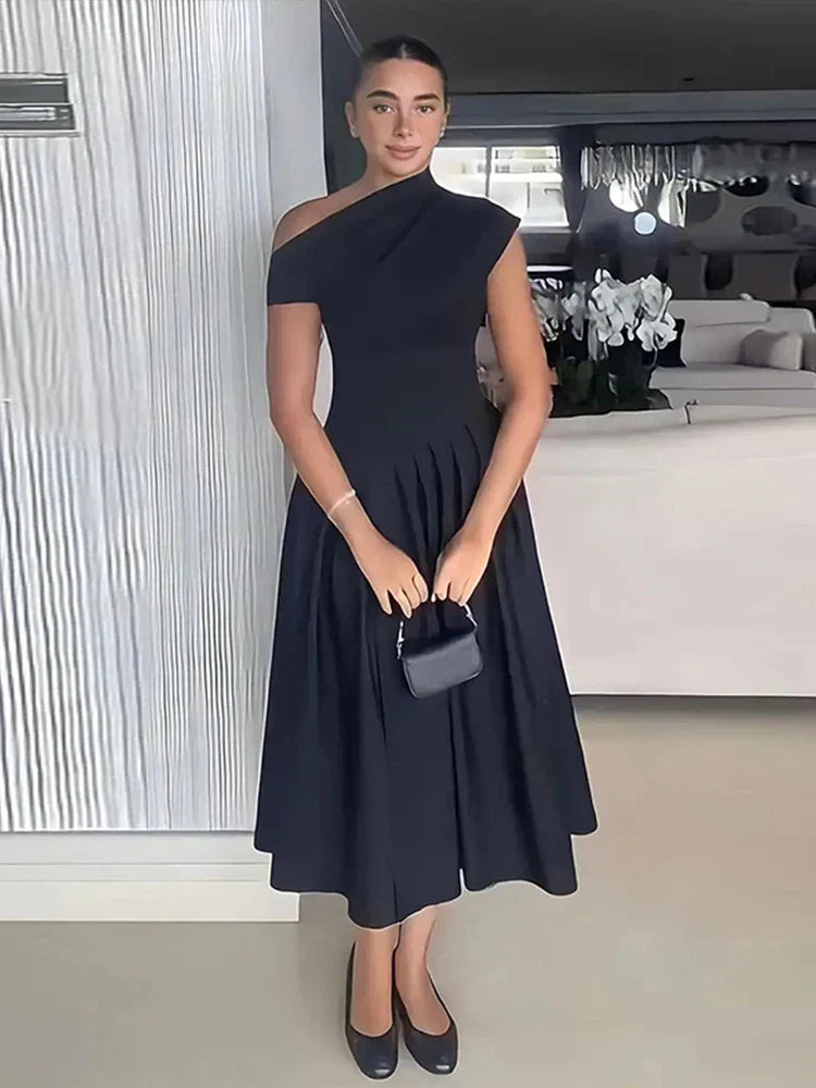 Clara Monroe | Short Sleeve Maxi Dress