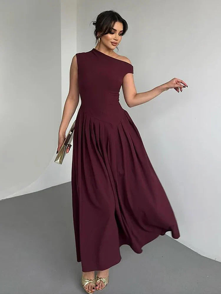 Clara Monroe | Short Sleeve Maxi Dress