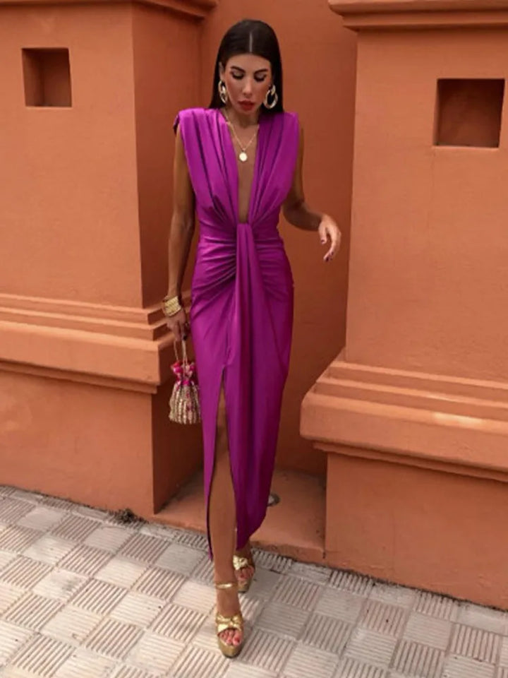 SERENA | CUT-OUT MIDI DRESS