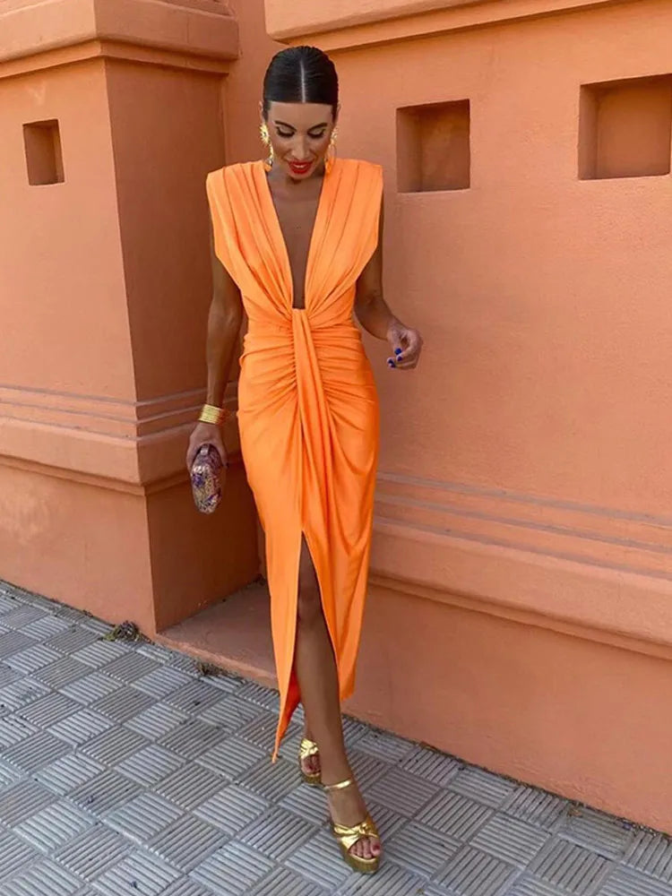 SERENA | CUT-OUT MIDI DRESS