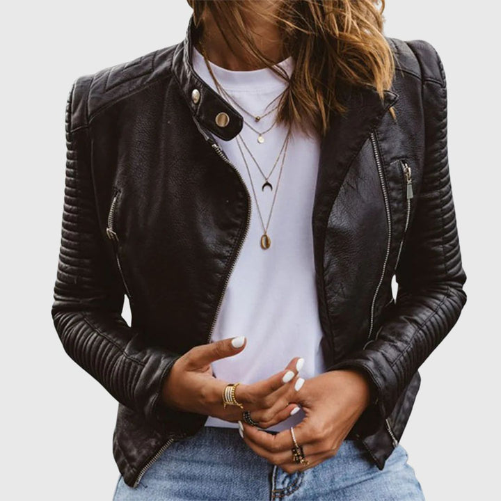 Diana - Leather jacket for timeless style