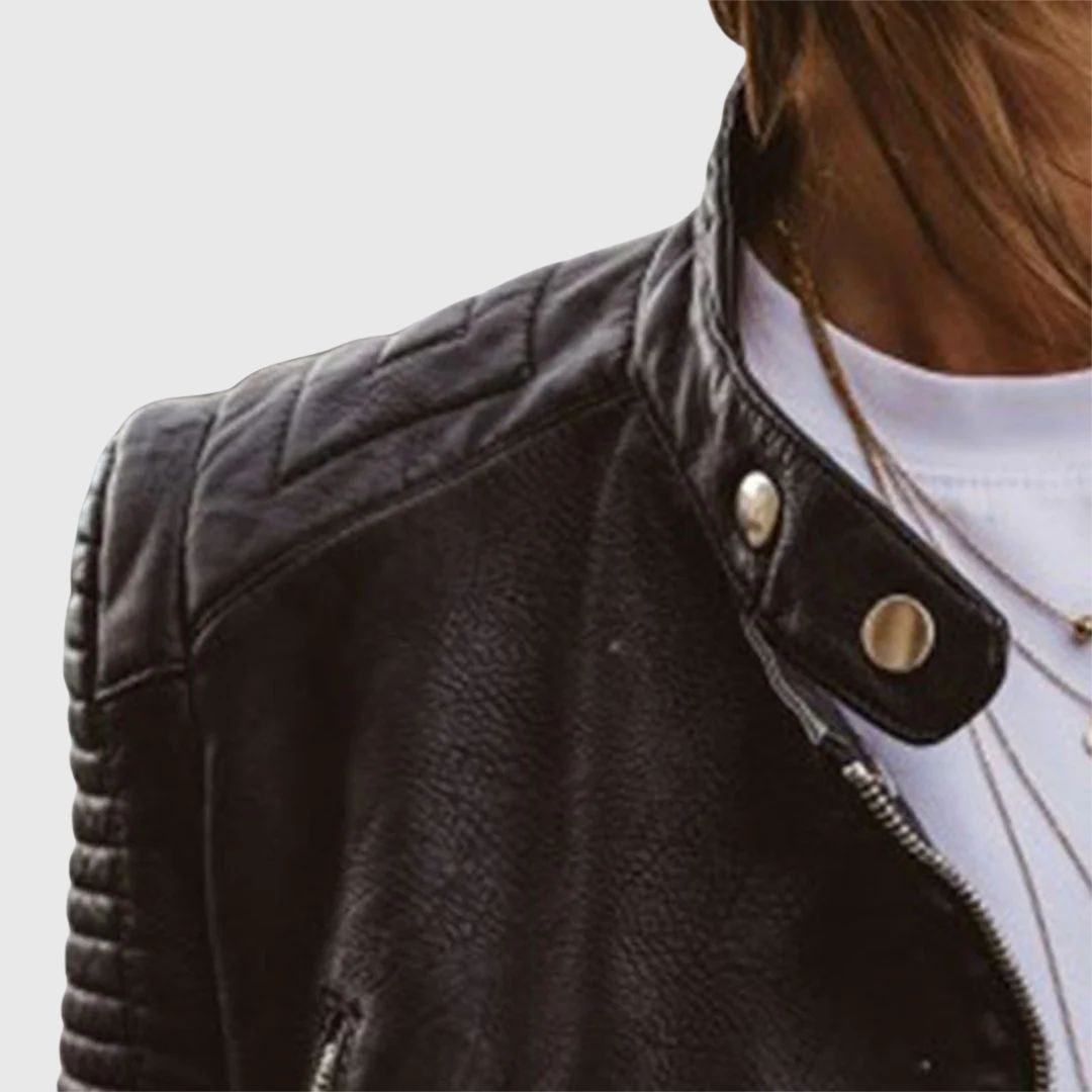 Diana - Leather jacket for timeless style