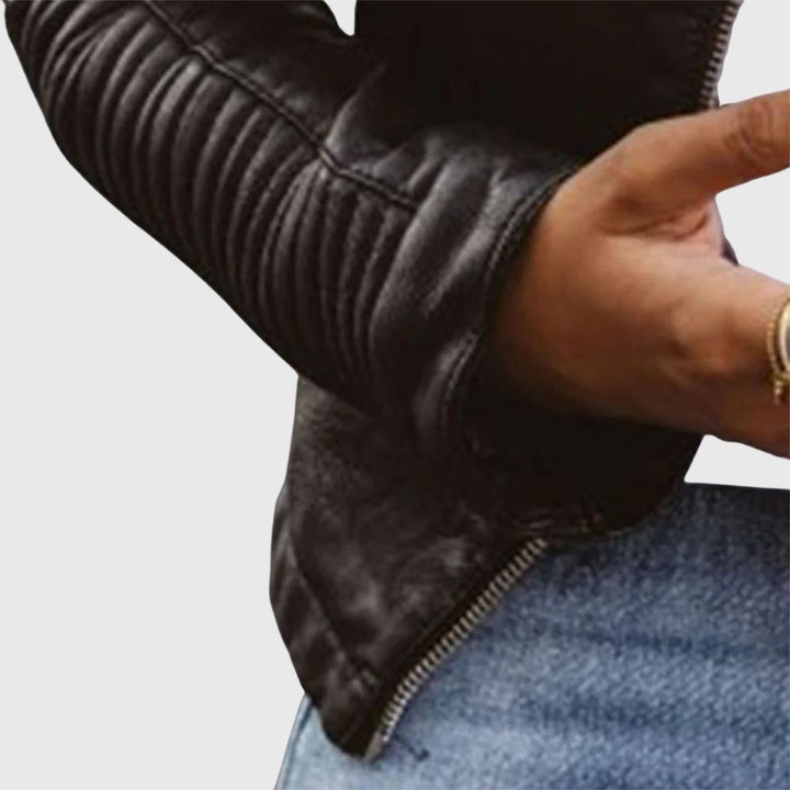 Diana - Leather jacket for timeless style