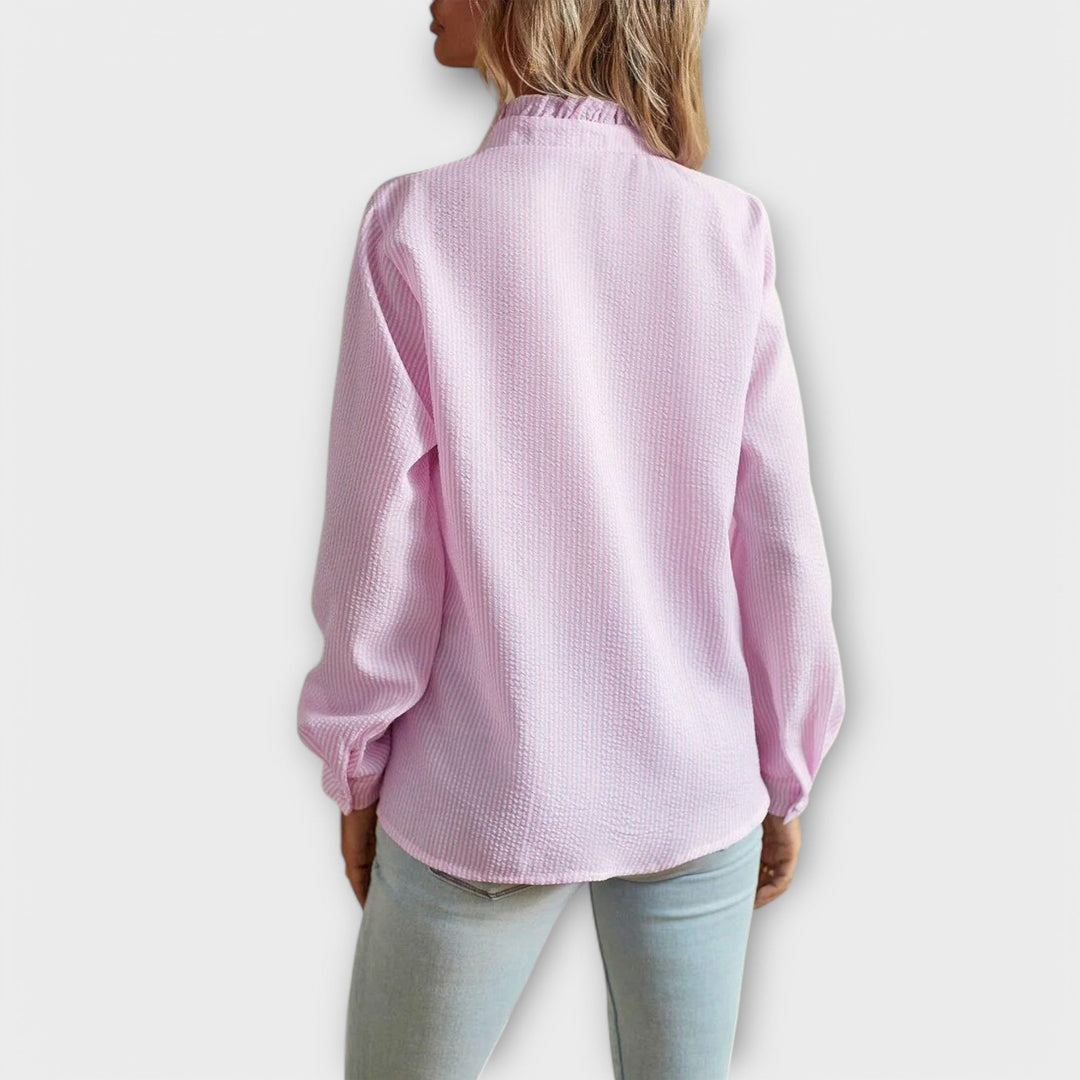 Lily – Long-Sleeved Blouse with a Soft Fit