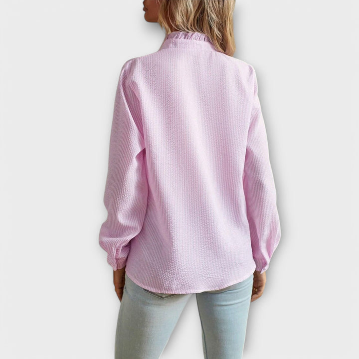 Lily – Long-Sleeved Blouse with a Soft Fit