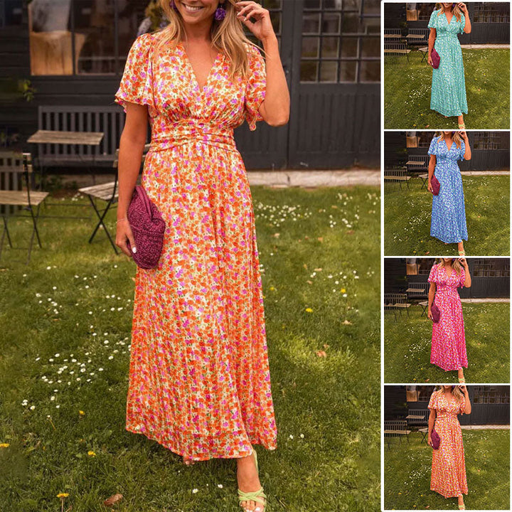 Juliane – Classic V-Neck Dress